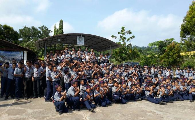 Kursus Kemahiran Pengakap Kanak kanak daerah Maran 2017