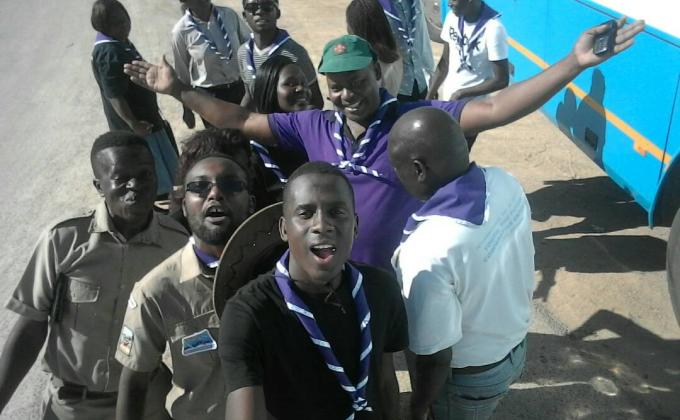 1st BUSE Scouts at Masvingo Provincial camp