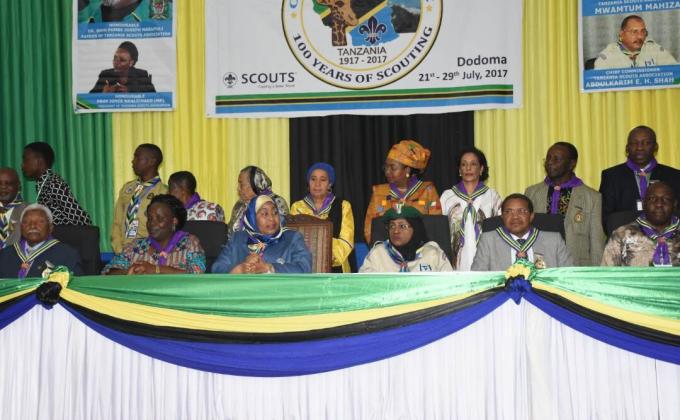 WAGENI WAALIKWA KATIKA 100 YA SKAUTI TANZANIA