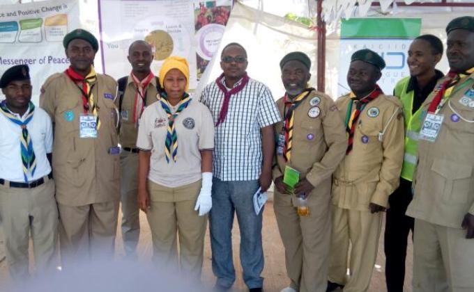 dawati la MOP katika sherehe za miaka 100 ya skauti tanzania