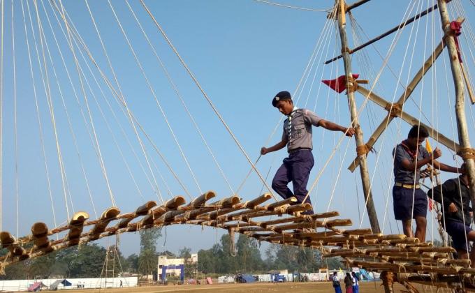 District rally from Chadheibhal of mayurbhanj District 