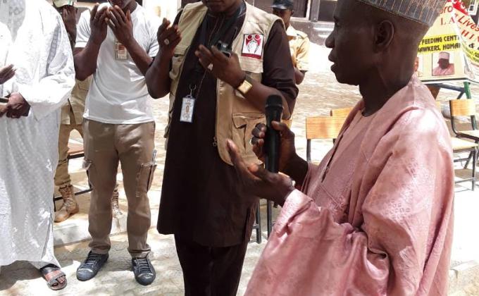 The Scout Association of Nigeria - Borno State Scout Council celeberated with people at IDP Camps 