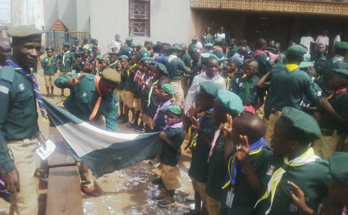 SCOUT INVESTITURE TO MARK CHILDRENS DAY