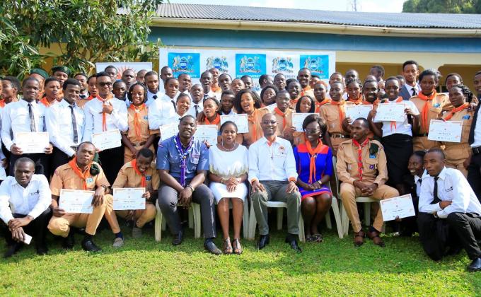 Scouts Graduate with Peer Counseling Skills