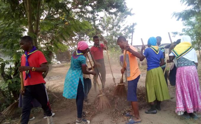 Community Service at Rufiji District. 