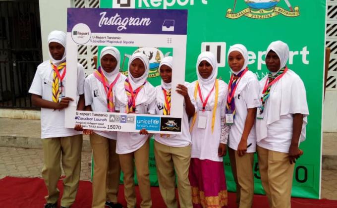 U-Report Launching in Zanzibar 