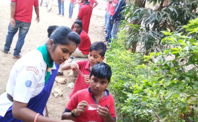 East coast railway Bharat Scouts and Guides started World Scout Environment programme 