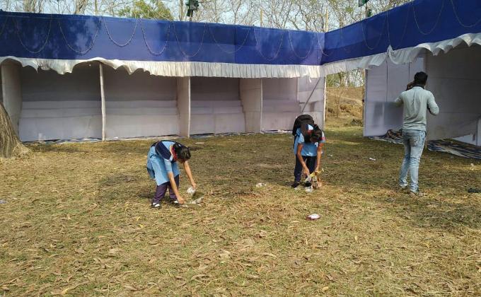 Service on MAKAR MAHOTSAV 2019
