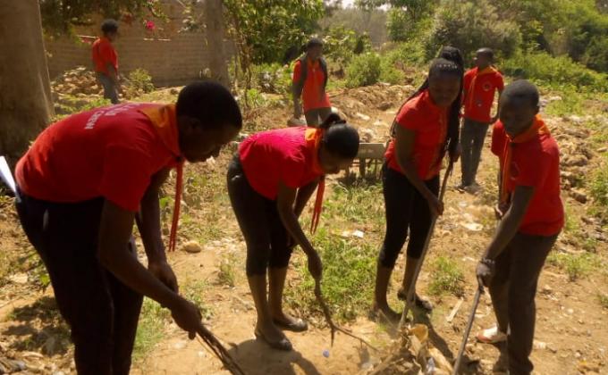BUNGOMA COUNTY ROVER SCOUTS, RIVER CLEAN UP