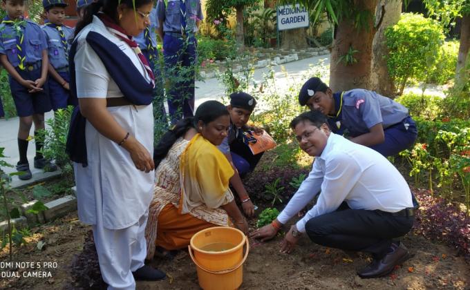 WORLD EARTH DAY 22 APRIL 2019 (K V NO 4 KORBA, RAIPUR ,C.G )