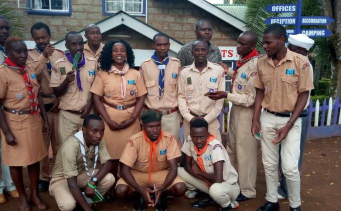 Embu county scout leaders