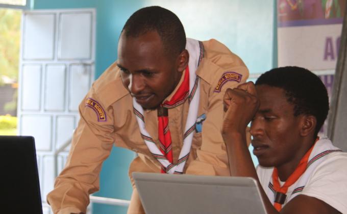 Scouting for Hope Kenya MOP training. 