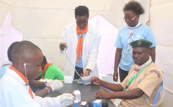 aiming at creating awareness of diseases like blood pressure, cancer and waterborne diseases and how to prevent them