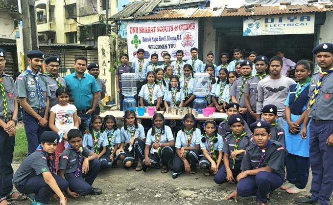 free water services provided by DNH BSG to kawardiya