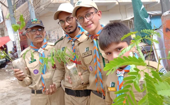 Johar Scouts Open Group Model Colony Karachi Pakistan.
