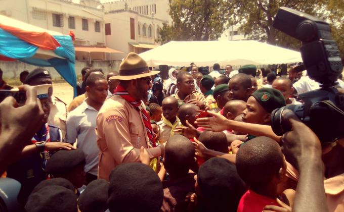 investiture ceremony for Area Member of parliament