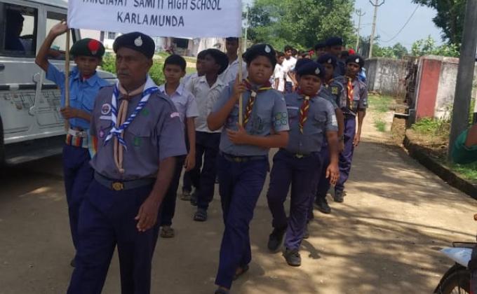 Rally against plastic use  and Cleanliness Drive 