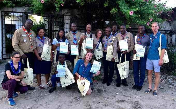 Atelier de formation des volontaires en services civiques internationaux