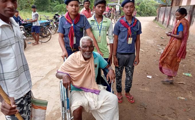 scouts busy in election duty