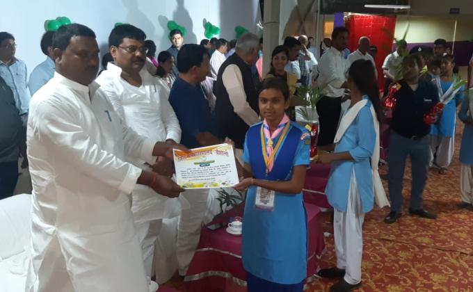 जल ही जीवन हरियाली मिशन अभियान में उत्कृष्ट कार्य करने वाले स्काउट गए सम्मानित
