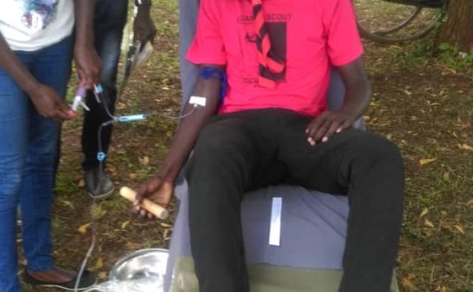 Soroti scouts spear head Blood danation to save lives