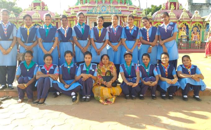 SWATCHH BHARAT ABHIYAN AT TEMPLE 