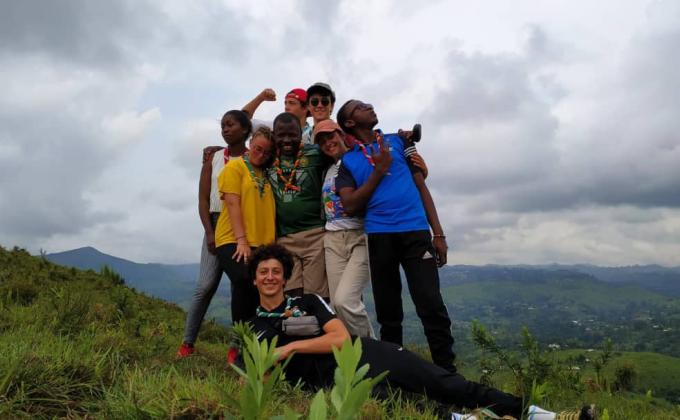 Exploration of grass field 