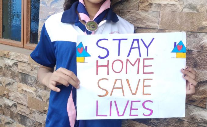 spread the awerness on stay at sweet homea