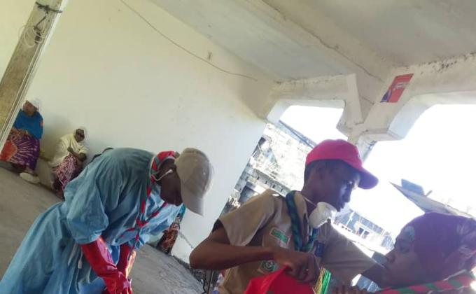 Préparation de riposte du covid 19 par les scouts comoriens