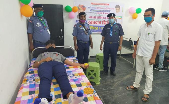 Blood donation camp