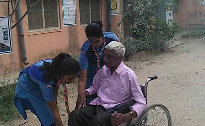 Volunteer# Election duty ....Brighten lives 