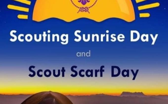 Scout Scarf Day Celebration