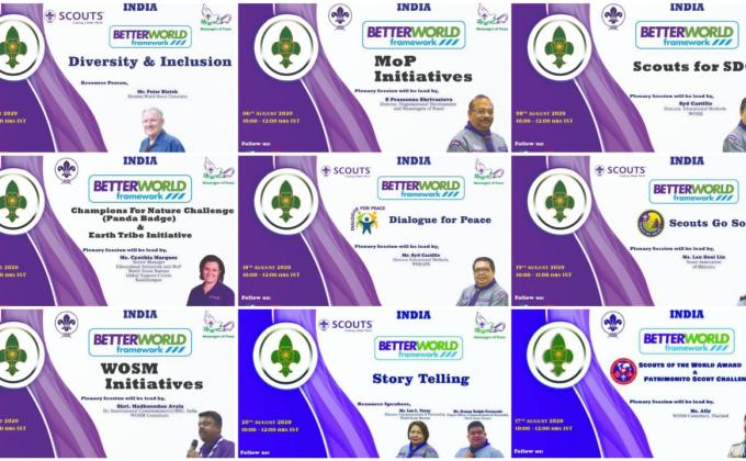 05-08 & 17-20 August,
2020.