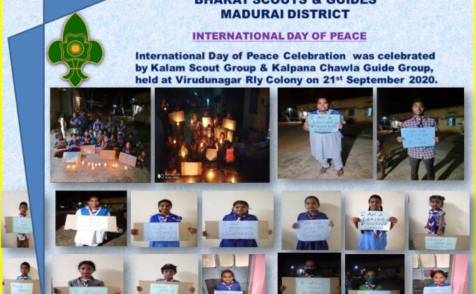 International Peace day celebration 2020