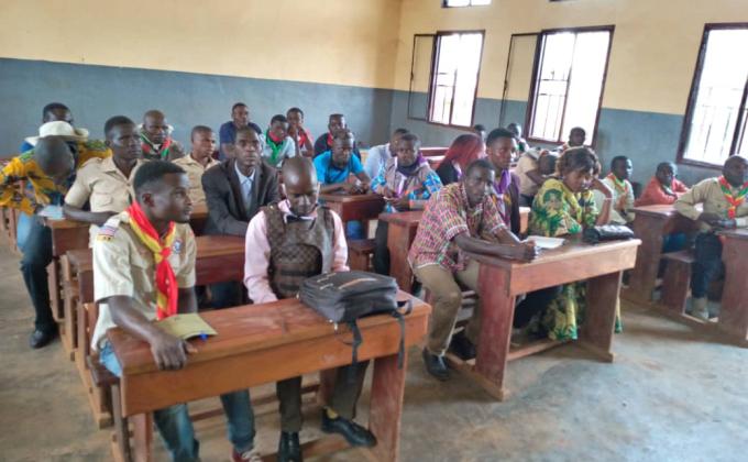 Vulgarisation du programme scouts mondiaux à Djugu