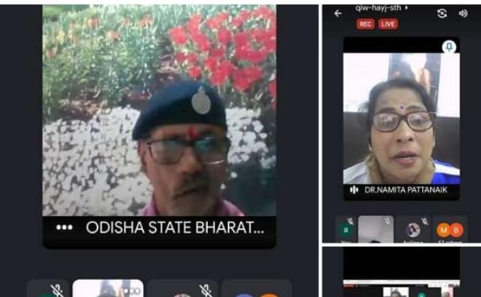 volunteer day celebration by Odisha state bsg