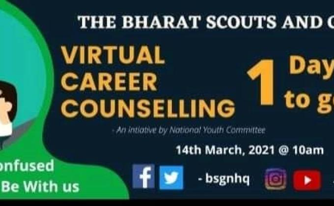 career counselling by the Bharat Scout and guide