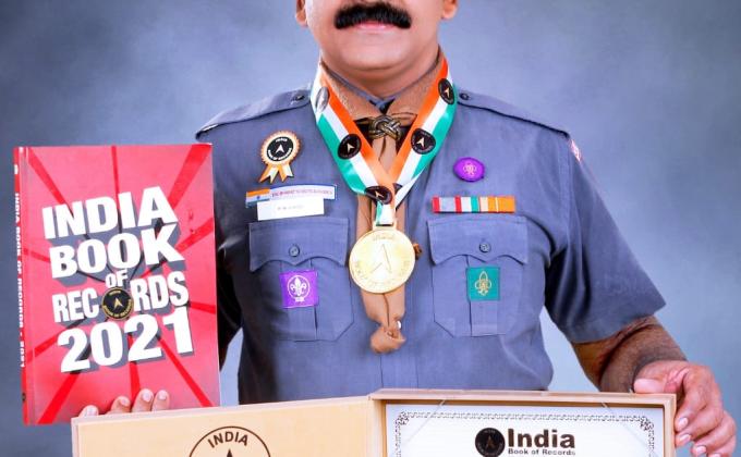 Adventure Karate Demonstration India Book of Record of 2022