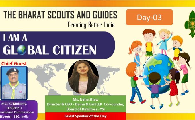 Day 03 "I am a Global Citizen" - A Series of Webinars on SDGs 