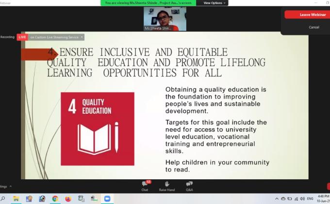 Third day of webinar