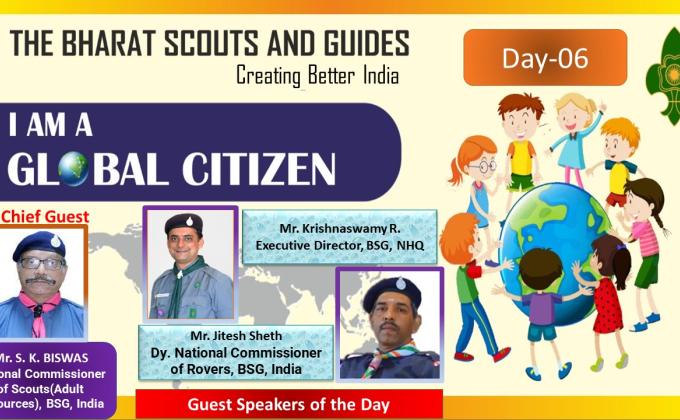 Day 06 "I am a Global Citizen" - A Series of Webinars on SDGs 