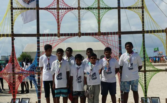 National Maldives scout association craft camp ends