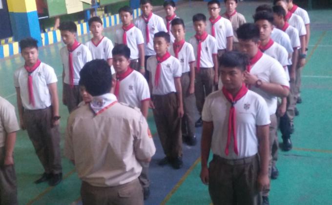 Union Scouts Drill Practice