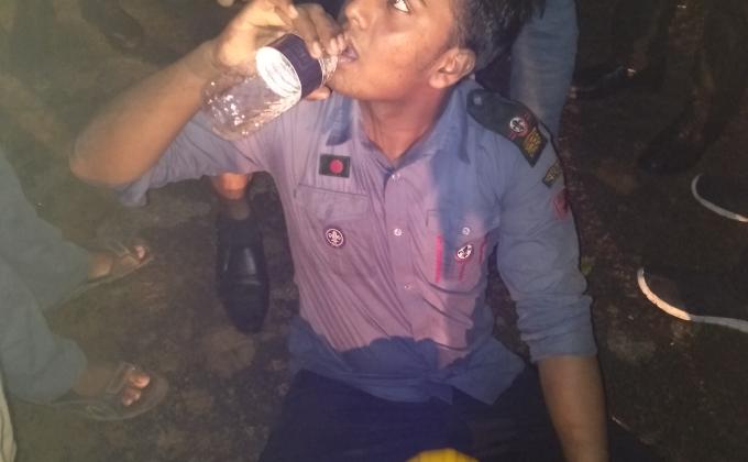 রাজধানী সুপার মার্কেটে অগ্নিকাণ্ড