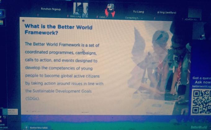 Webinar Series on Zoom Platform On 'Better World Framework'