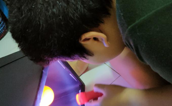 อบรมให้ความรู้เรื่องระบบสุริยะจักรวาล