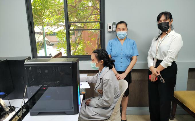 ช่วยถ่ายภาพการแข่งขันทักษะบัญชีและดูแลไอที