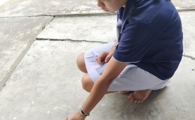 เก็บขยะ