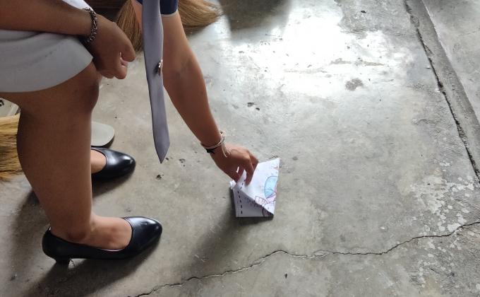 จิตอาสาเก็บขยะ