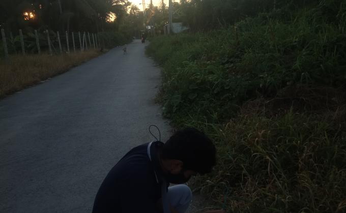 เก็บขยะ